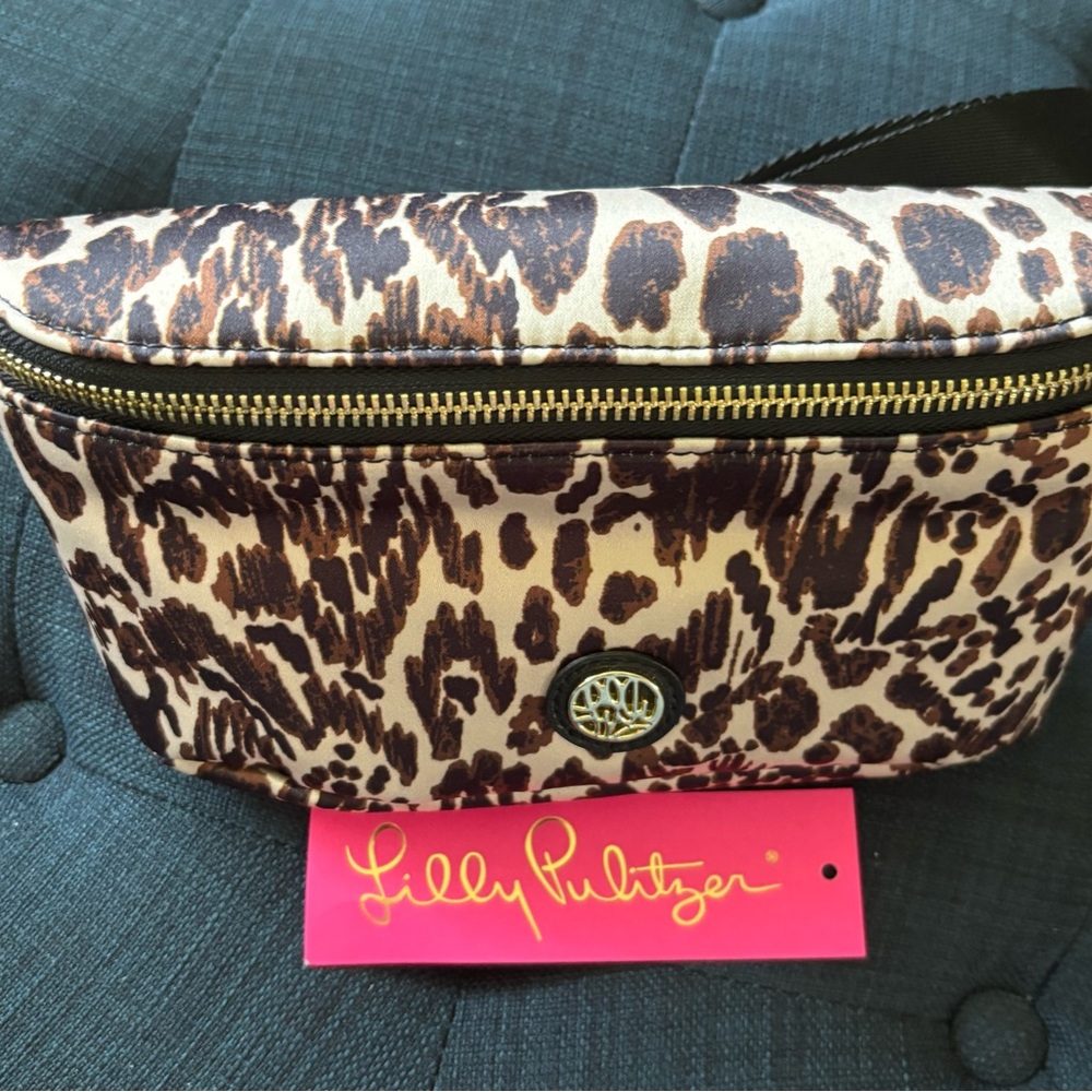 Lilly Pulitzer Animal Print Belt Bag